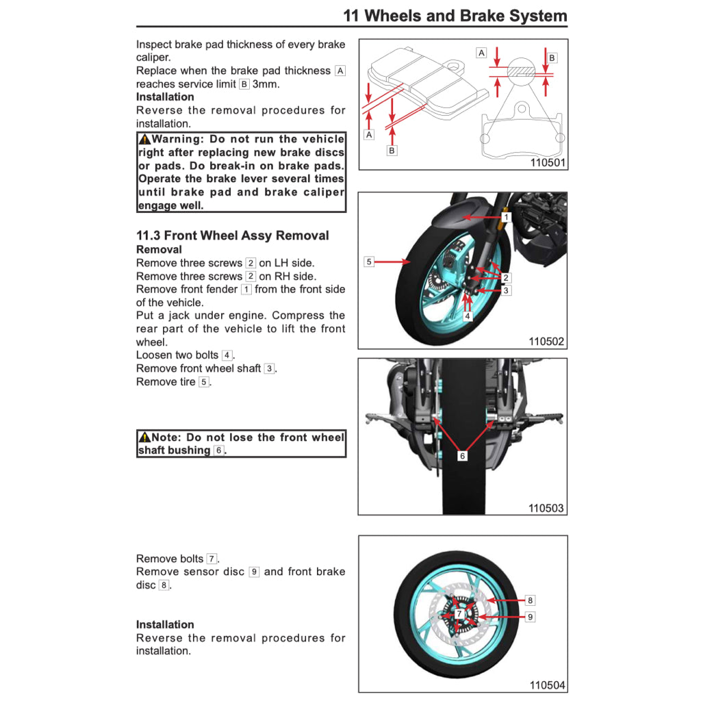CFMOTO 150NK CF150-3A (2019-2023) SERVICE WORKSHOP MANUAL + PARTS CATALOGUE