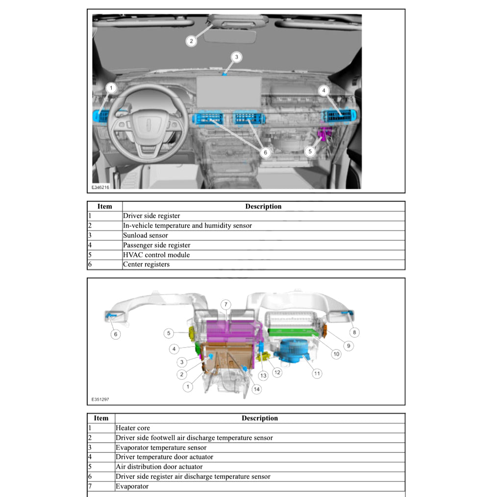 LINCOLN NAUTILUS (2019-2023) SERVICE WORKSHOP MANUAL