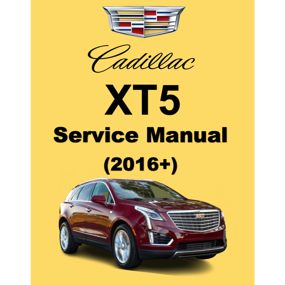 CADILLAC XT5 (2016+) SERVICE WORKSHOP MANUAL