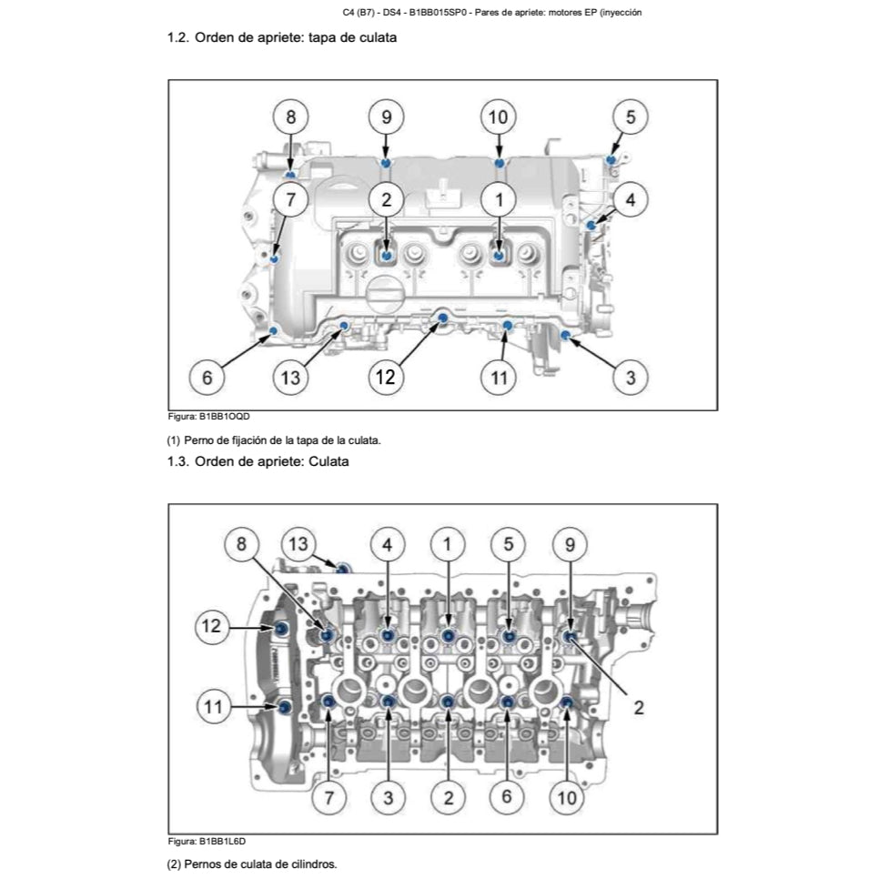 CITROEN C4 DS4 B7 (2010-2018) MANUAL DE TALLER