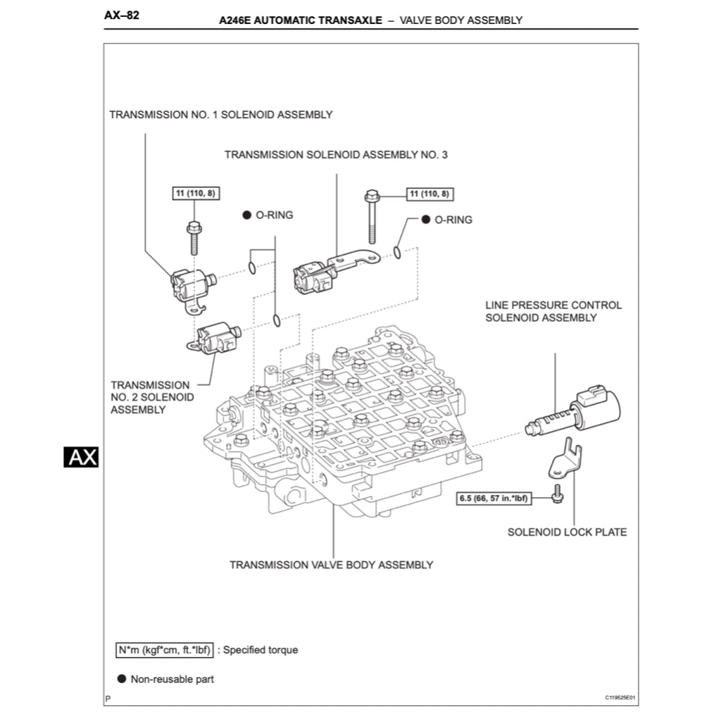 TOYOTA COROLLA MATRIX (2003-2008) SERVICE WORKSHOP MANUAL
