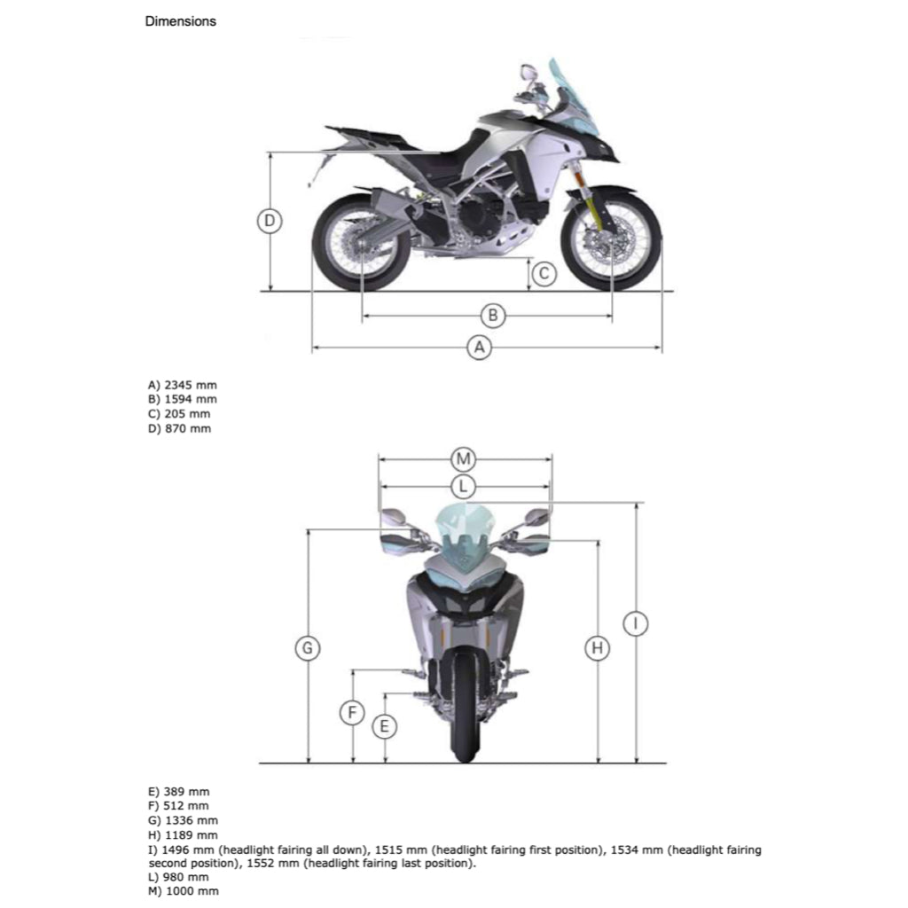DUCATI MULTISTRADA 1200 ENDURO E4 (2016-2019) SERVICE WORKSHOP MANUAL + PARTS CATALOGUE + OWNER'S MANUAL