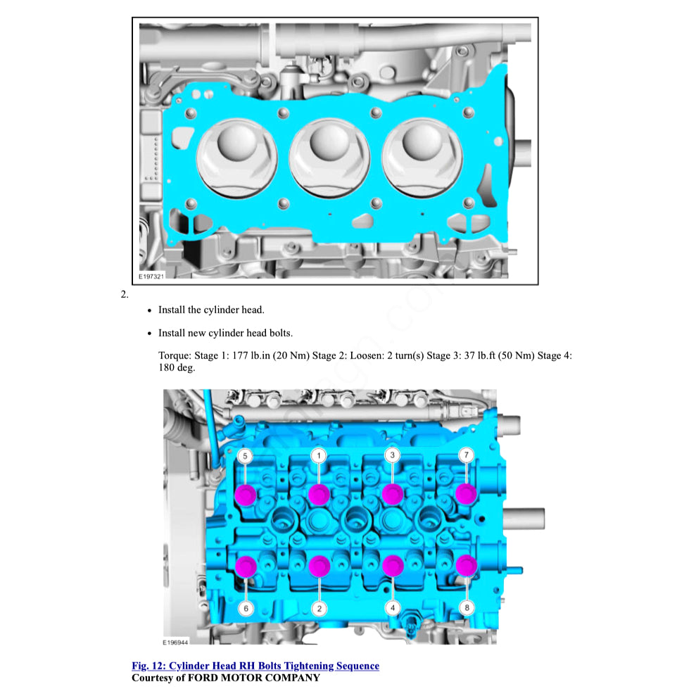 LINCOLN NAUTILUS (2019-2023) SERVICE WORKSHOP MANUAL
