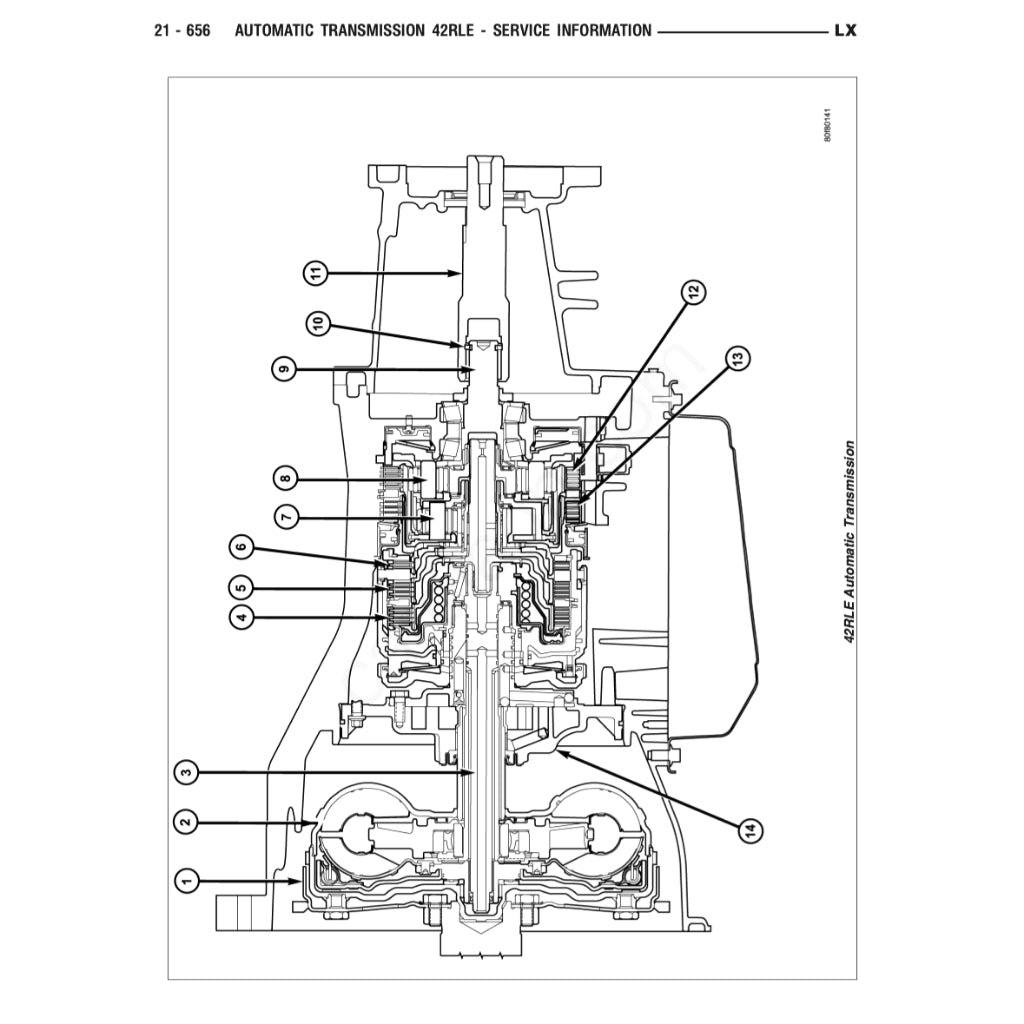 DODGE MAGNUM LX (2004-2008) SERVICE WORKSHOP MANUAL