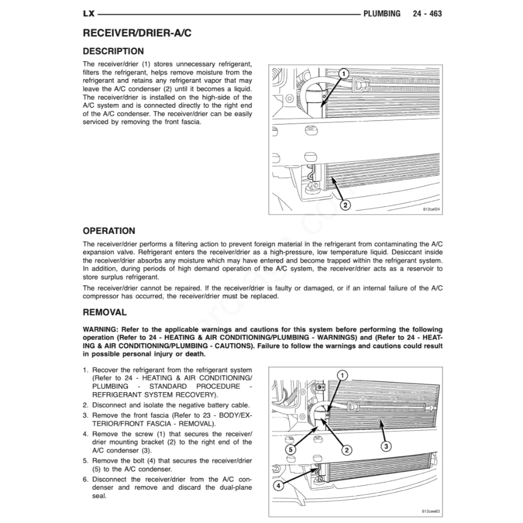 DODGE MAGNUM LX (2004-2008) SERVICE WORKSHOP MANUAL