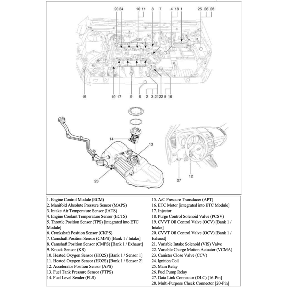 KIA SOUL AM (2009-2013) SERVICE WORKSHOP MANUAL