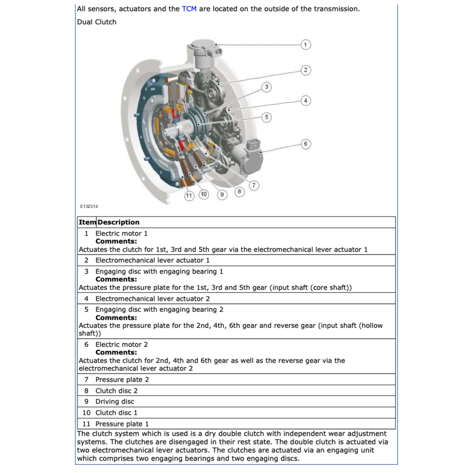 FORD B-MAX B232 (2012-2017) SERVICE WORKSHOP MANUAL