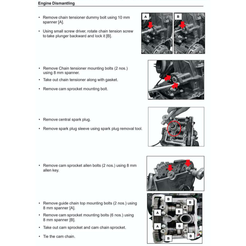 DOMINAR 400 DM400 UG (2023+) SERVICE WORKSHOP MANUAL + PARTS CATALOGUE + OWNER'S MANUAL