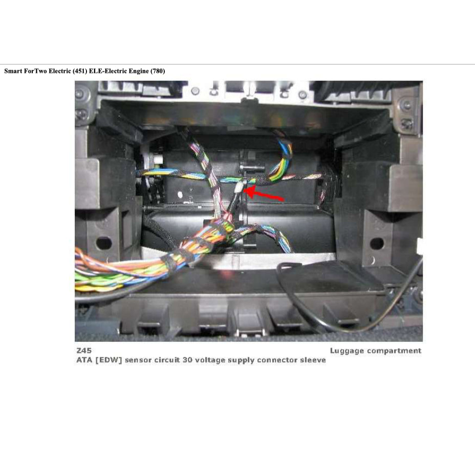 SMART FORTWO ELECTRIC DRIVE W451 ED2 (2009-2012) SERVICE WORKSHOP MANUAL