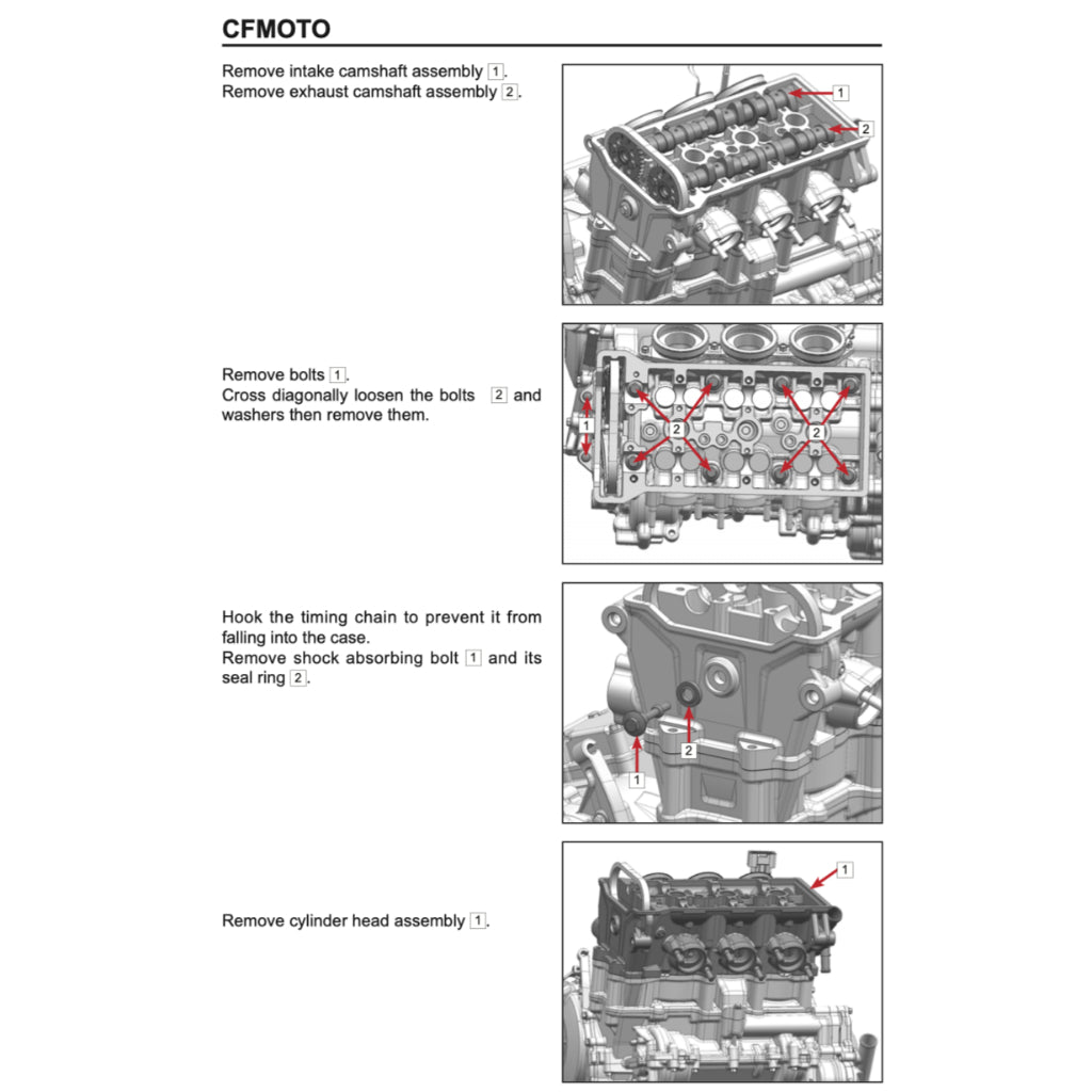 CFMOTO 675NK (2025+) SERVICE WORKSHOP MANUAL + PARTS CATALOGUE + OWNER'S MANUAL