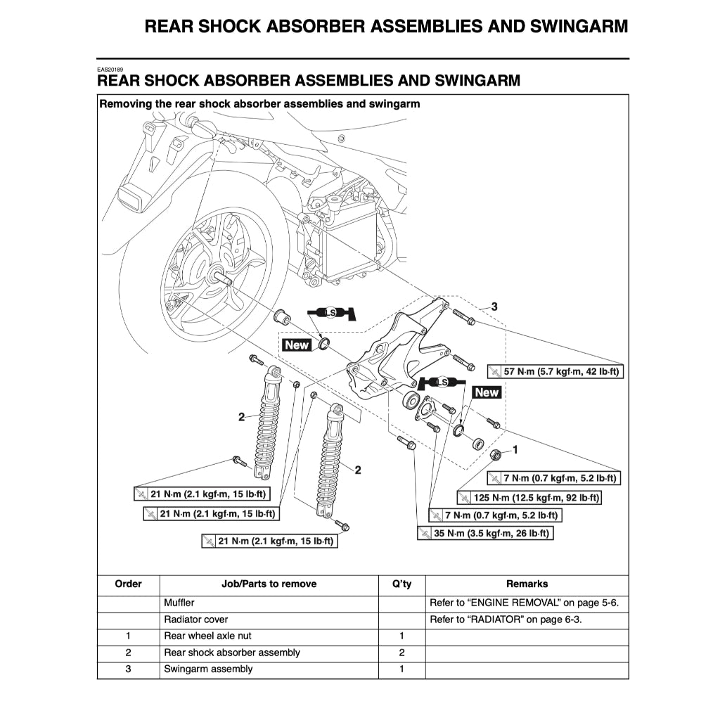 YAMAHA MT-25 (2020+) SERVICE WORKSHOP MANUAL + PARTS CATALOGUE + OWNER'S MANUAL