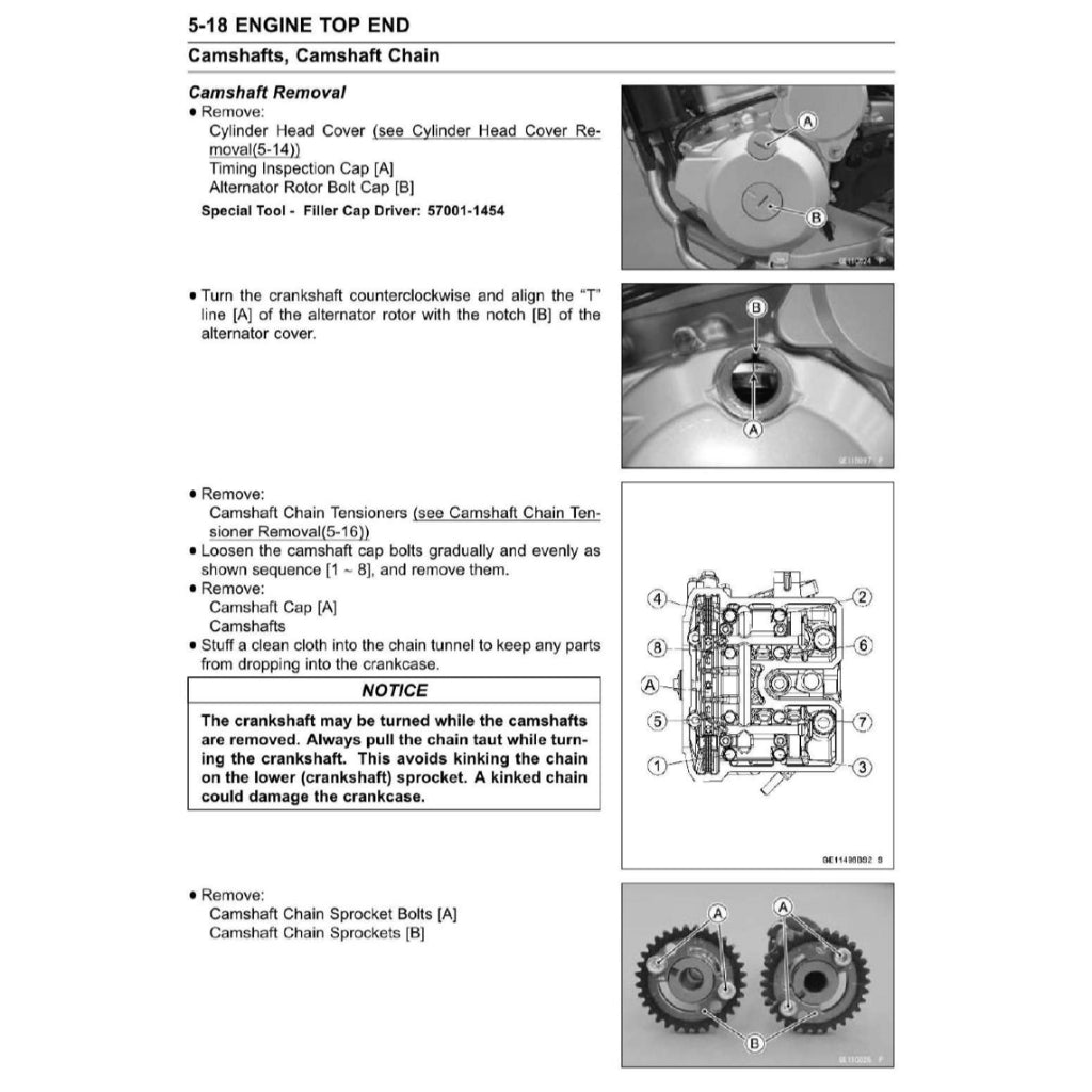 KAWASAKI KLX300 SM/DM/EM (2021-2024) SERVICE WORKSHOP MANUAL + OWNER'S MANUAL