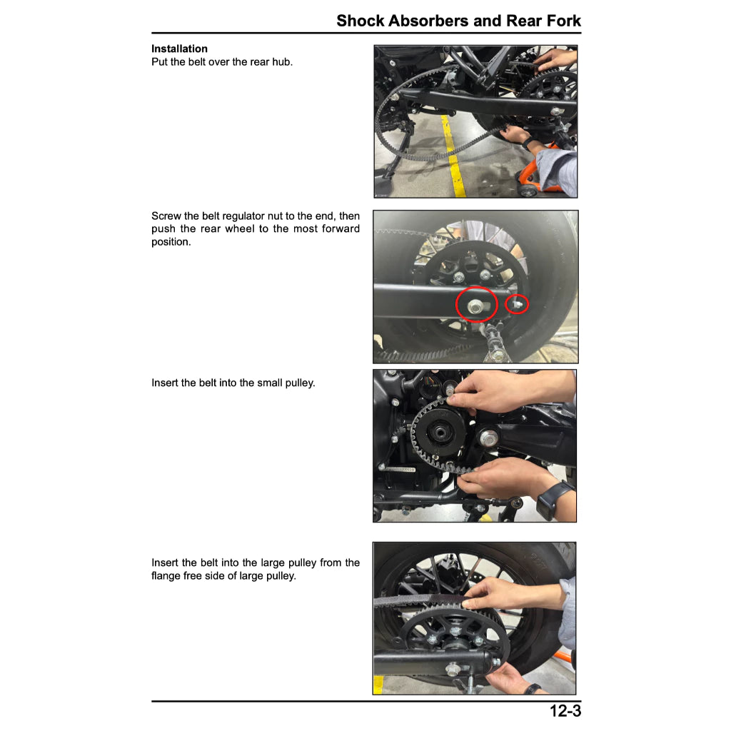 CFMOTO 450CL-C 450 CLC BOBBER (2025+) SERVICE WORKSHOP MANUAL+ PARTS CATALOGUE+ OWNER'S MANUAL