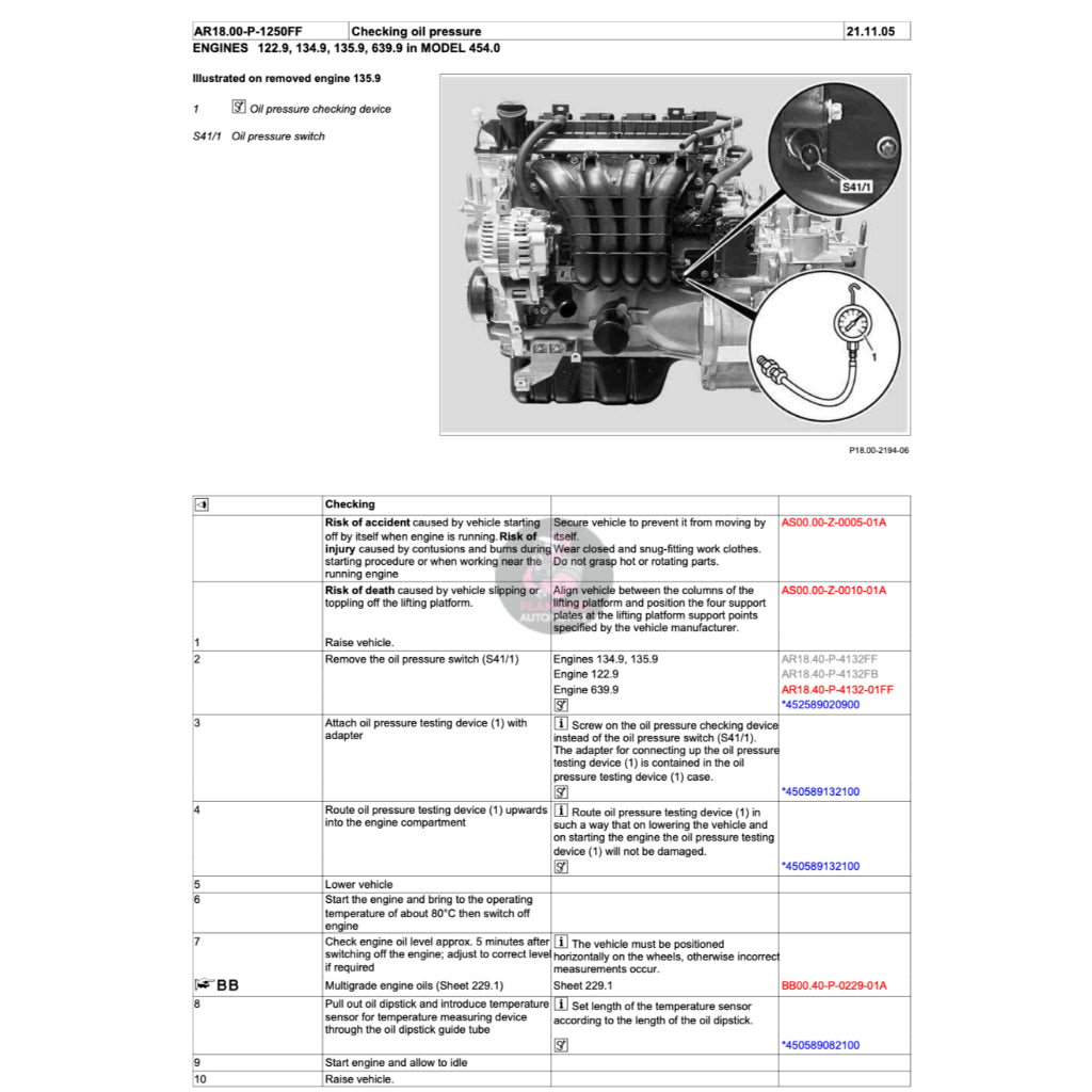 SMART FOR FOUR W454 (2004-2020) SERVICE WORKSHOP MANUAL