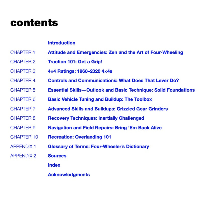 The Four-Wheeler's Bible: The Complete Guide to Off-Road and Overland Adventure Driving - Motorbooks Workshop