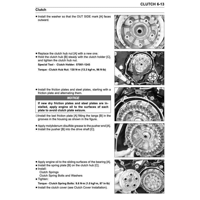KAWASAKI ER-6n ER6n (2006-2016) SERVICE WORKSHOP MANUAL + PARTS CATALOGUE + OWNER'S MANUAL
