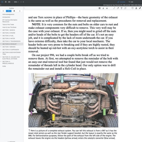 101 PROJECTS PORSCHE 911, 996,997 (1998-2008) - Motorbooks Workshop Series