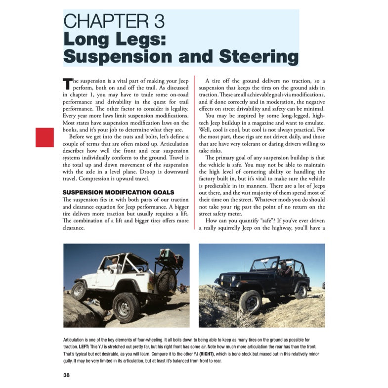 Jeep 4x4 Performance Handbook, 3rd Edition - Motorbooks Workshop