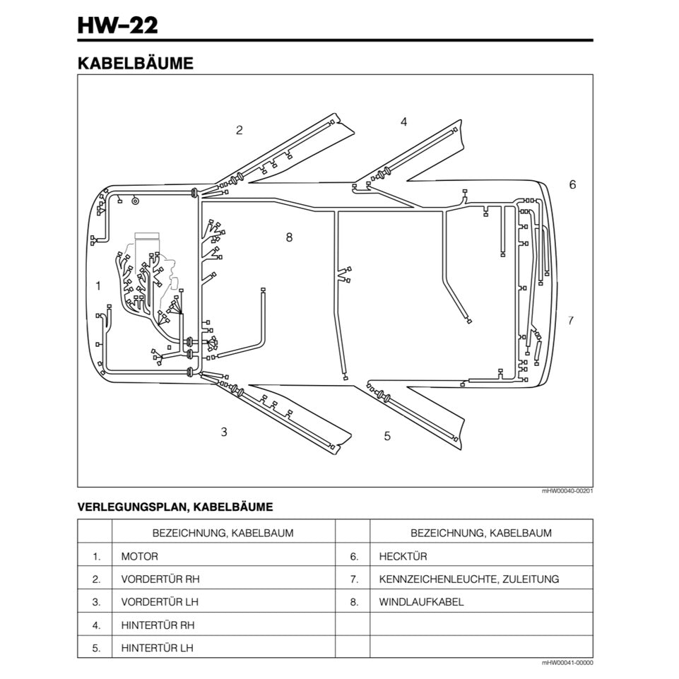 DAIHATSU MOVE L601 GERMAN LANGUAGE EDITION (1995-1998) SERVICE WORKSHOP MANUAL