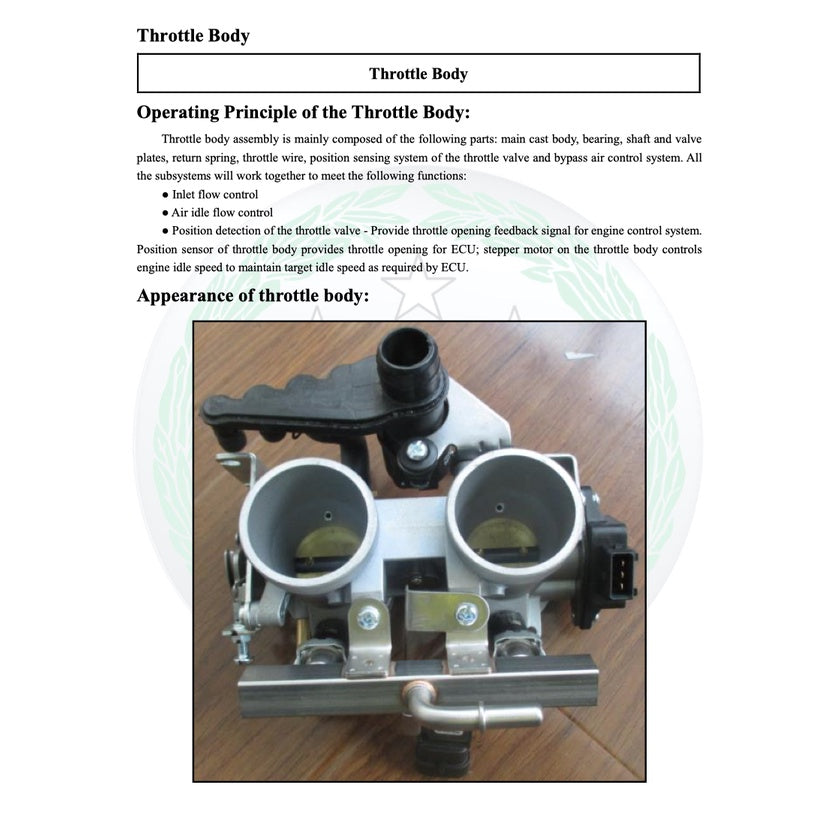BENELLI TNT300 (2015) SERVICE WORKSHOP MANUAL + PARTS CATALOGUE + OWNER'S MANUAL