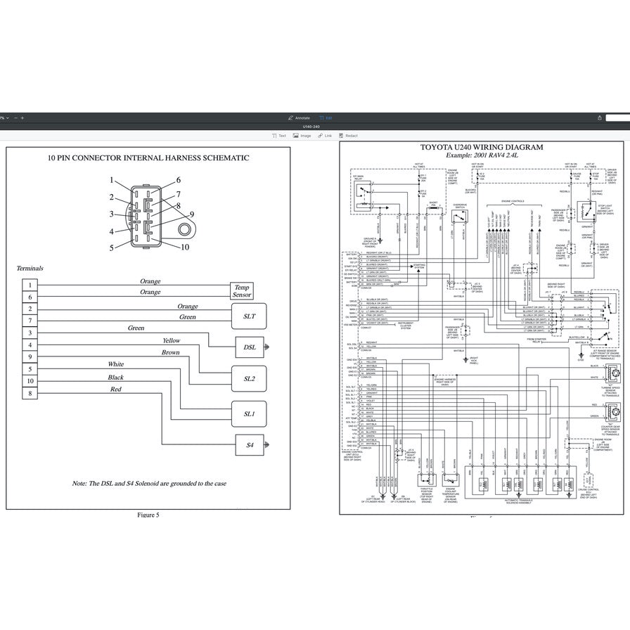 TOYOTA AUTOMATIC TRANSMISSION REPAIR MANUAL A130/A140/A240/A340/A40-41/A40D/A43DE/A440-F/A55/A750E/A761E/U140-240/U151E
