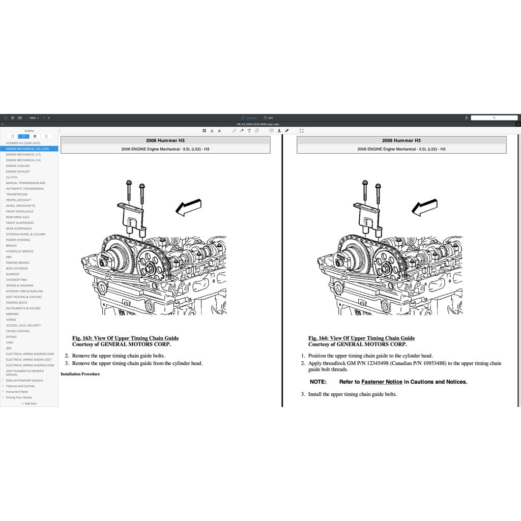 HUMMER H3 (2006-2010) SERVICE WORKSHOP MANUAL