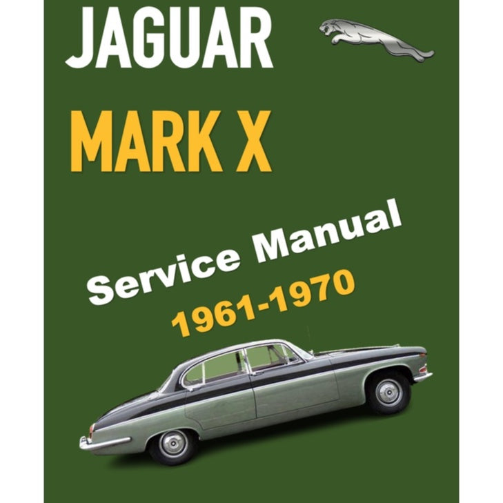 JAGUAR MKX10 (1961-1970) FACTORY WORKSHOP REPAIR SERVICE OPERATIONS MANUAL