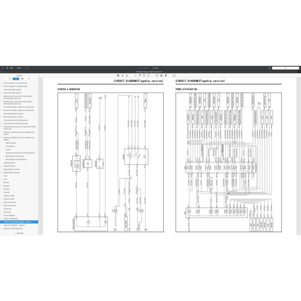 MAXUS G10 (2016-2023) SERVICE WORKSHOP MANUAL