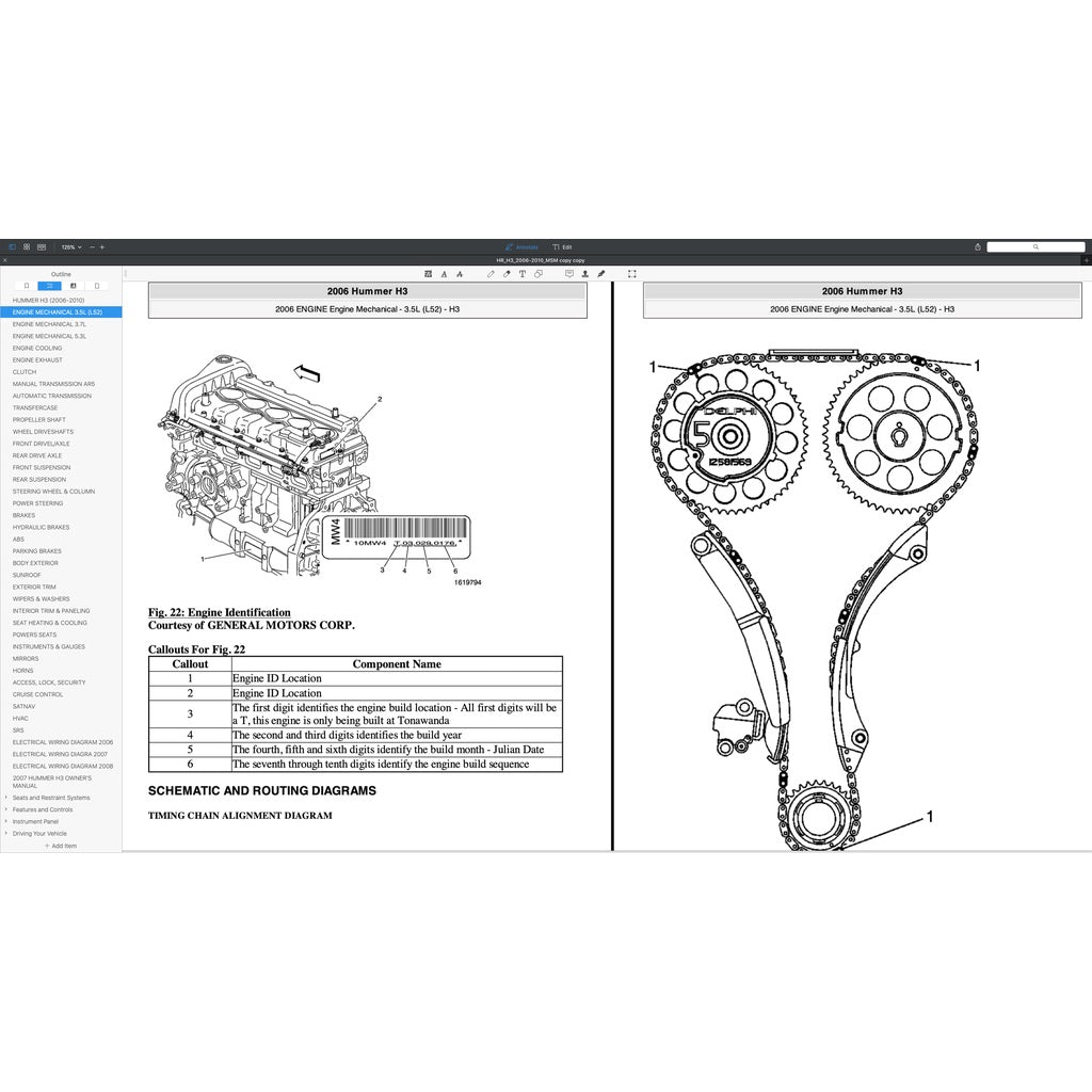 HUMMER H3 (2006-2010) SERVICE WORKSHOP MANUAL