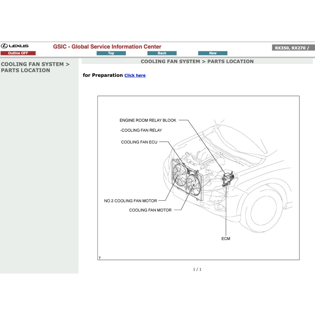 LEXUS RX350 AL10 (2008-2015) SERVICE WORKSHOP MANUAL