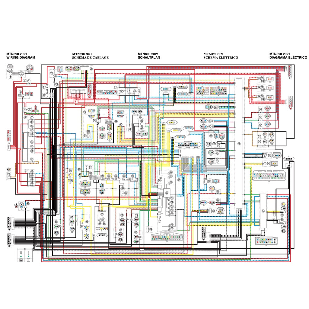 YAMAHA MT-09 MT09 (2021-2023) SERVICE WORKSHOP MANUAL + PARTS CATALOGUE+ OWNER'S MANUAL