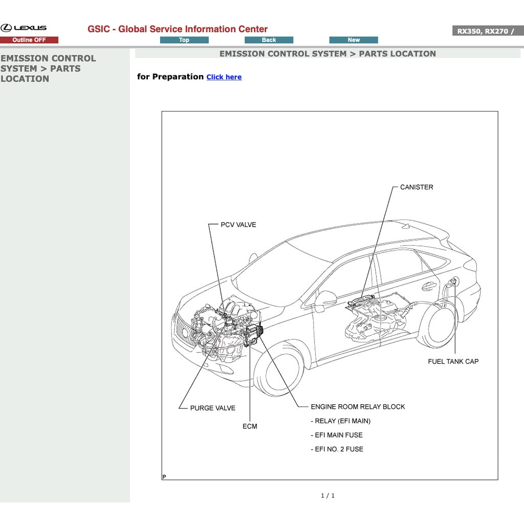 LEXUS RX350 AL10 (2008-2015) SERVICE WORKSHOP MANUAL