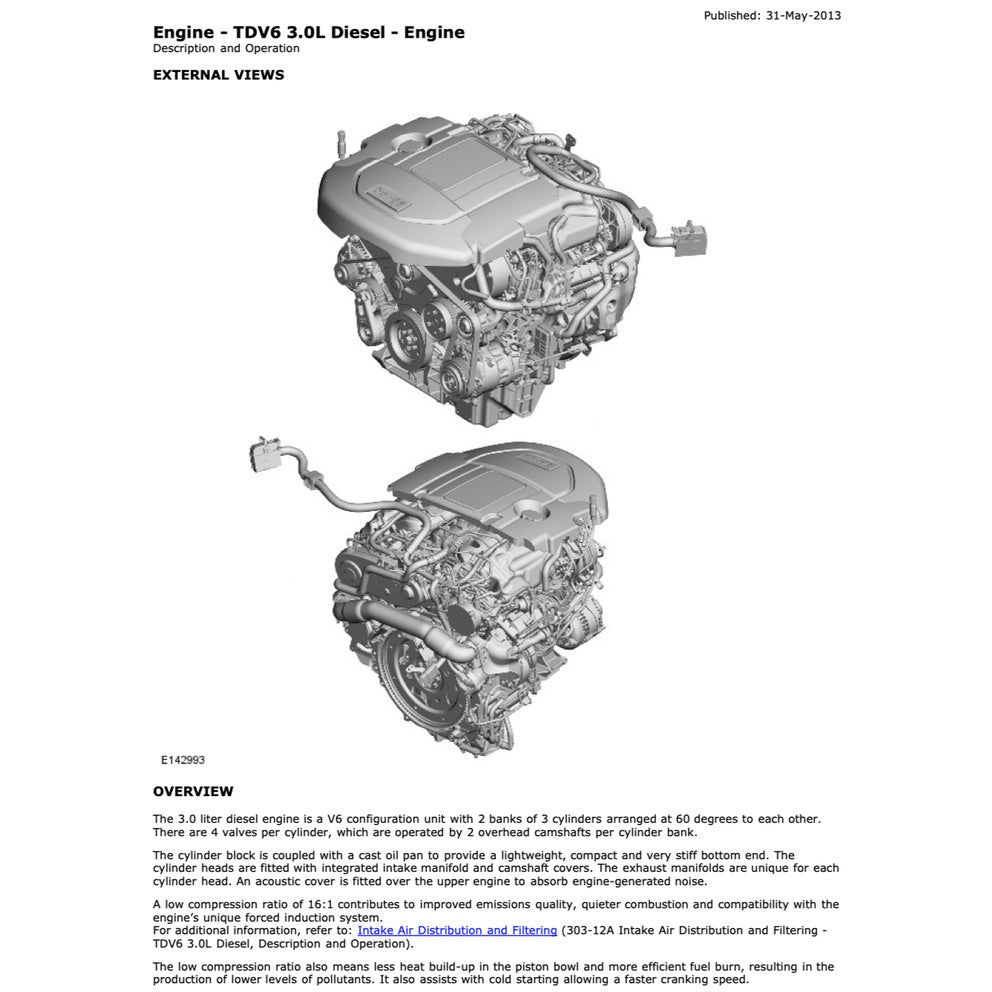 RANGE ROVER SPORT L494 (2013-2022) SERVICE WORKSHOP MANUAL