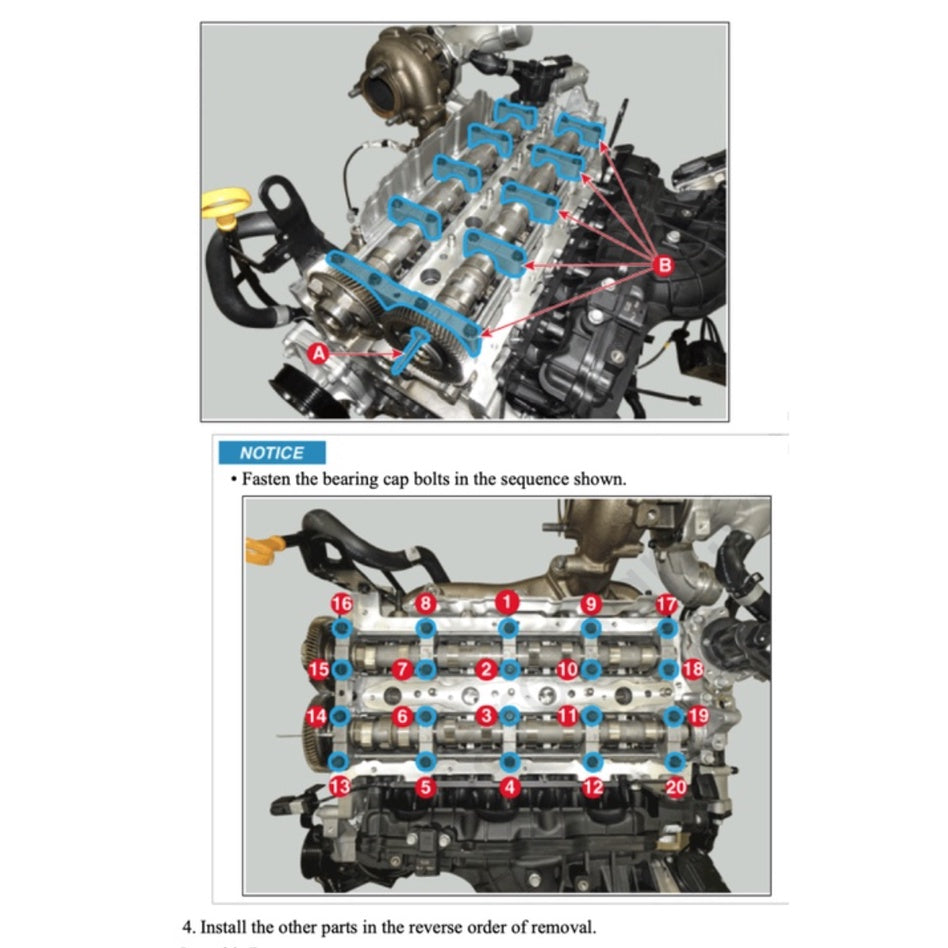 KIA ENGINE D4HB 2.2L "R" CRDI SERVICE REPAIR MANUAL