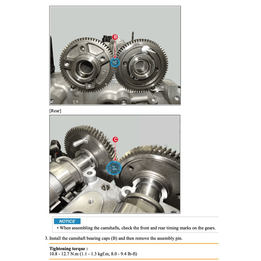 HYUNDAI ENGINE D4HB 2.2L "R" CRDI SERVICE REPAIR MANUAL