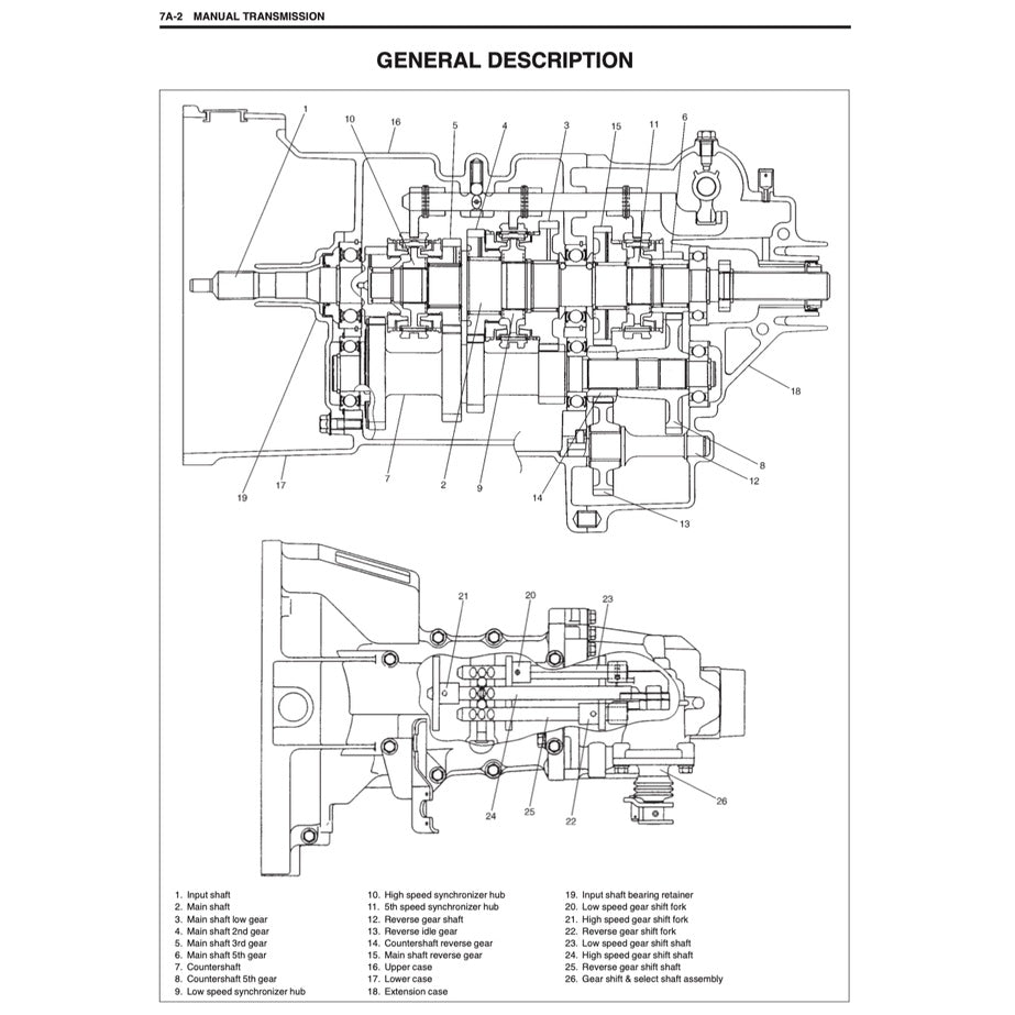 SUZUKI ERV (1999-2013) SERVICE WORKSHOP MANUAL