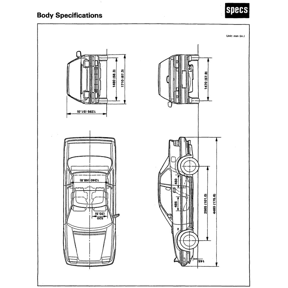HONDA PRELUDE BA3-BA7 (1987-1992) SERVICE WORKSHOP MANUAL