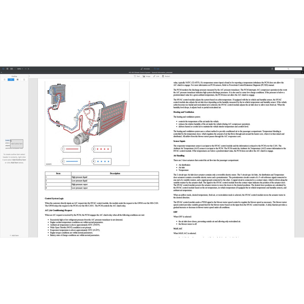 FORD ECOSPORT B515 (2013-2021) SERVICE WORKSHOP MANUAL
