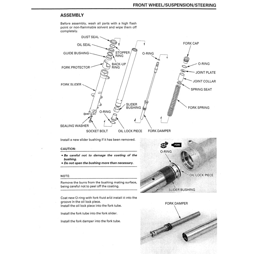 HONDA CBR600F4 (1999-2000) SERVICE WORKSHOP MANUAL + PARTS CATALOGUE + OWNER'S MANUAL