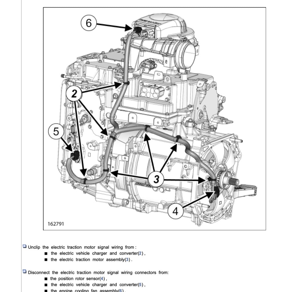 RENAULT ZOE EV R110 MOTOR (2018-2023) SERVICE WORKSHOP MANUAL