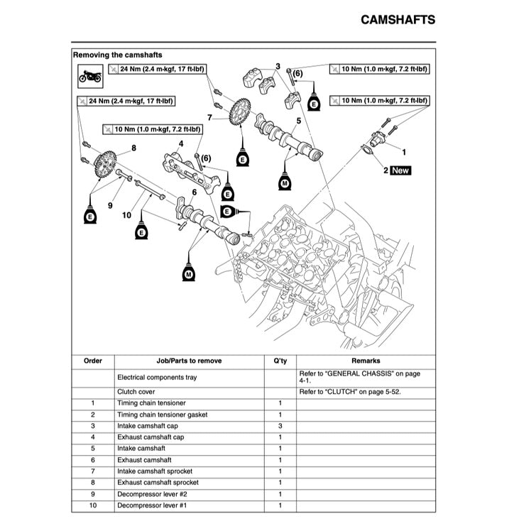 YAMAHA XT1200Z SUPER TENERE (2010-2011) SERVICE WORKSHOP MANUAL + PARTS CATALOGUE + OWNER'S MANUAL