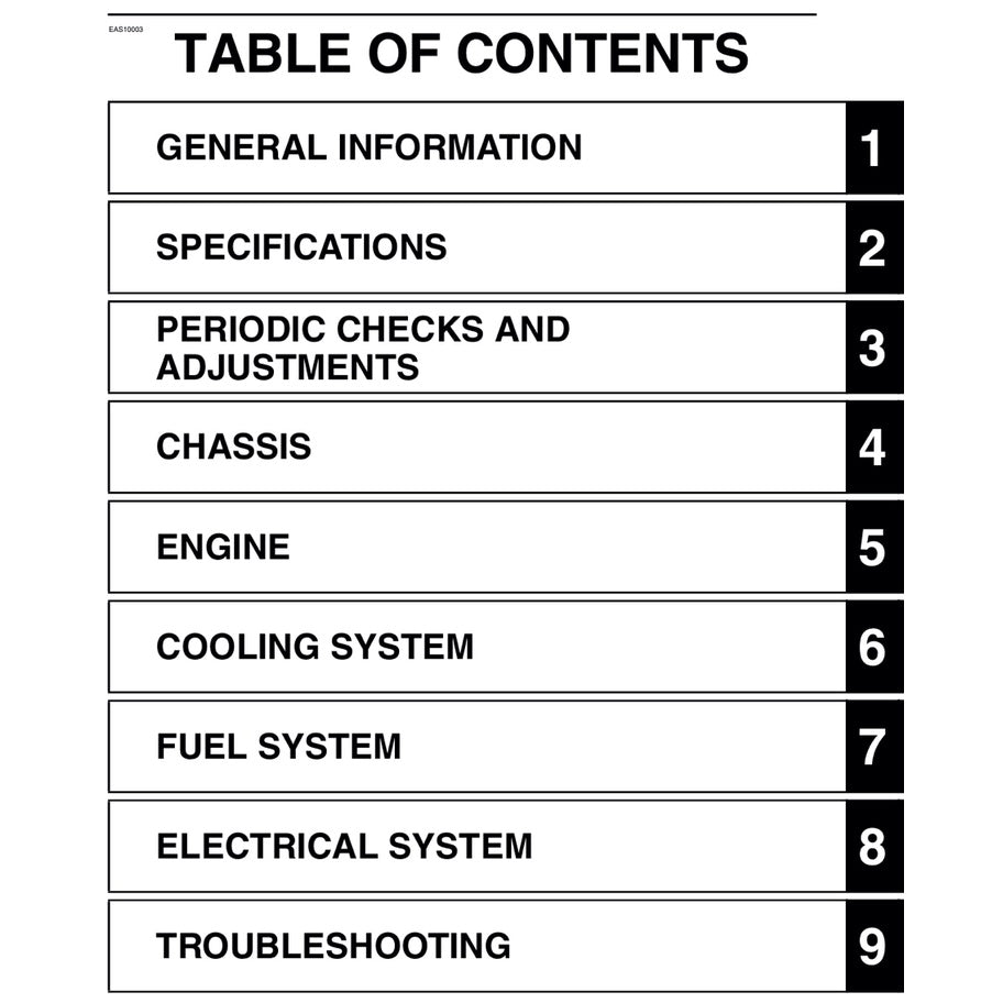YAMAHA XT1200Z SUPER TENERE (2014-2020) SERVICE WORKSHOP MANUAL + OWNER'S MANUAL