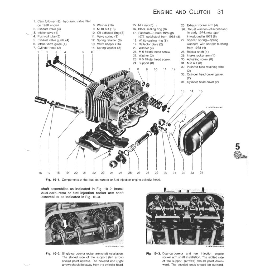 [CLASSIC] VW STATION WAGON BUS "T2" (1968-1979) FACTORY SERVICE REPAIR WORKSHOP MANUAL