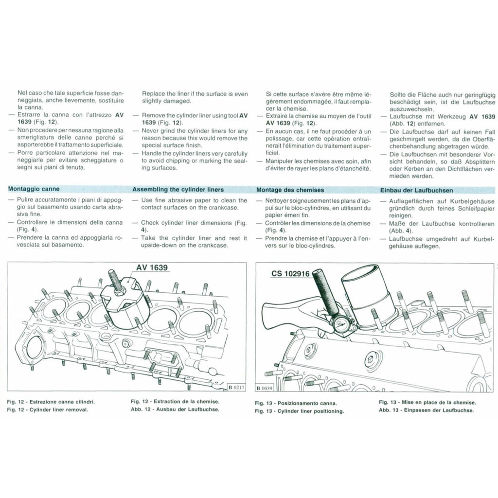 FERRARI 550 MARANELLO F133 (1996-2001) SERVICE WORKSHOP MANUAL