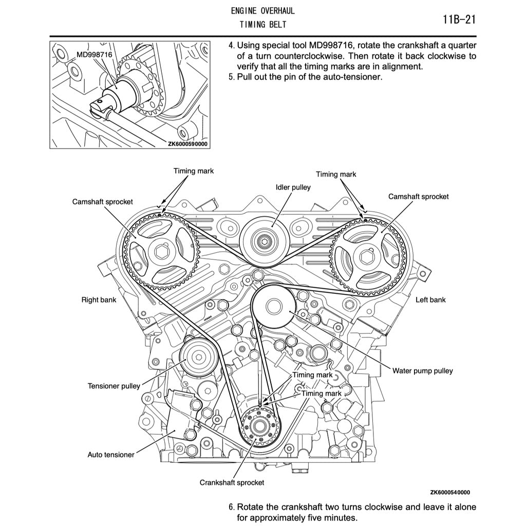 MITSUBISHI OUTLANDER II CW (2006-2012) SERVICE WORKSHOP MANUAL