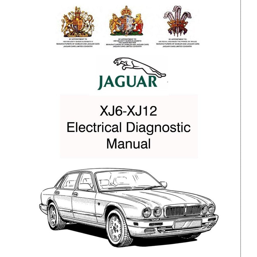 JAGUAR XJ6-XJ12 X300 SERIES (1993-1997) SERVICE WORKSHOP MANUAL