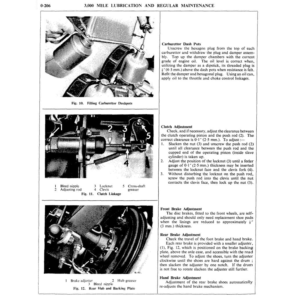 [CLASSIC] TRIUMPH TR4 /4A (1961-1967) SERVICE WORKSHOP MANUAL