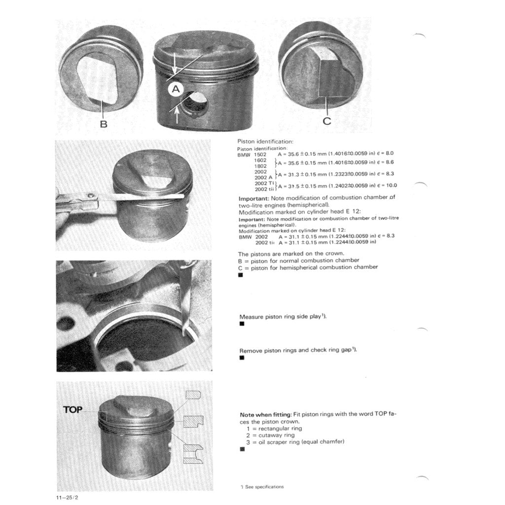 [CLASSIC] BMW 1502/1602/1802/2002 (1966-1973) FACTORY SERVICE REPAIR WORKSHOP MANUAL