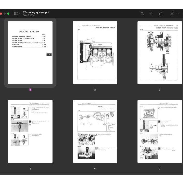 [CLASSIC] TOYOTA "T" SERIES ENGINE (1978-1988) REPAIR MANUAL