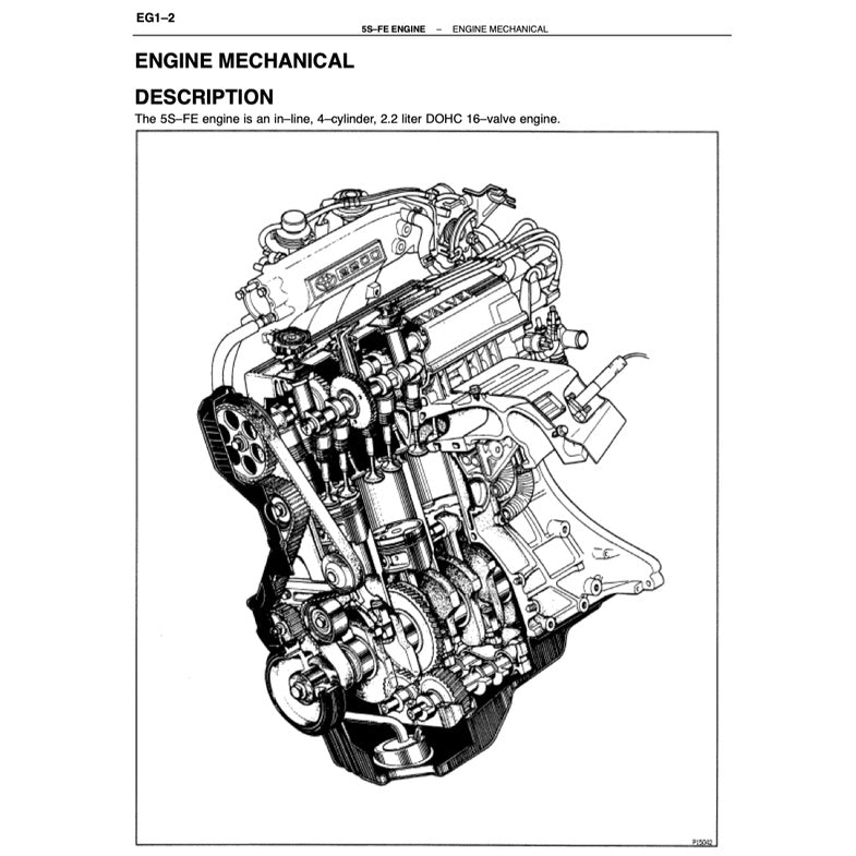 TOYOTA CAMRY III ACV10 (1991-1996) SERVICE WORKSHOP MANUAL